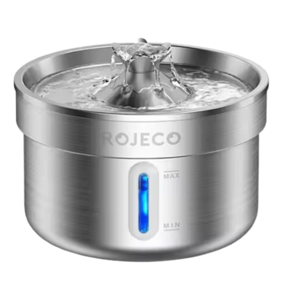 Automatische Katten Drinkfontein Stille Rvs Kattenfontein 2L