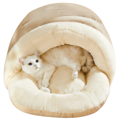 Halfgesloten Kattenmand met Beschermende Vorm