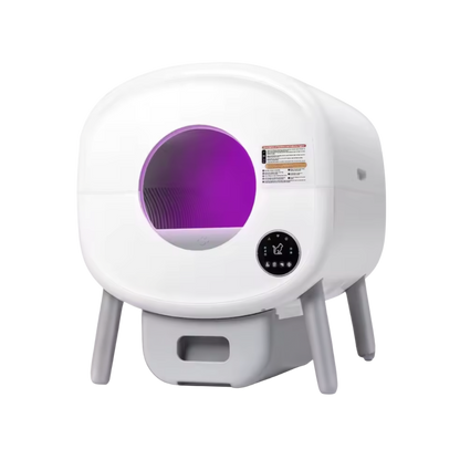 Cats Self-Cleaning Litter Box | Automatic with Ambient Lighting