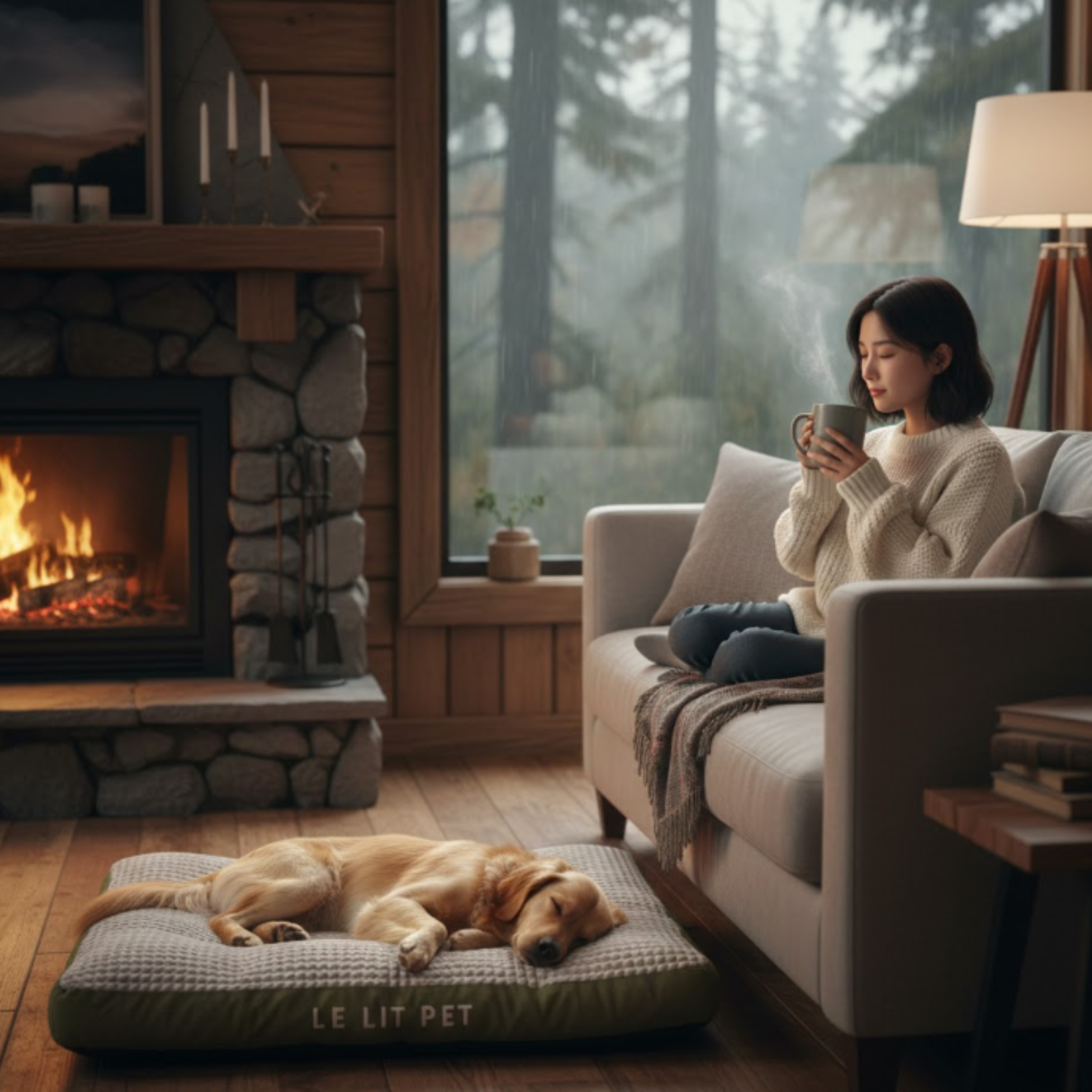 Hond Corduroy Rustmat | Voor Middelgrote En Grote Honden