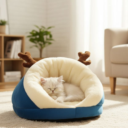 Pantoffelvormig Huisdierbed | Voor Katten en Kleine Honden