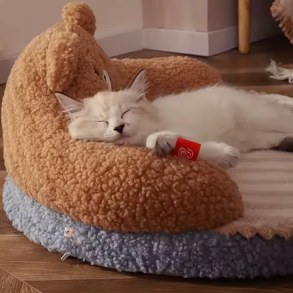 Schattig Kattenbed voor Kleine Katten | Zachte Slaapsofa