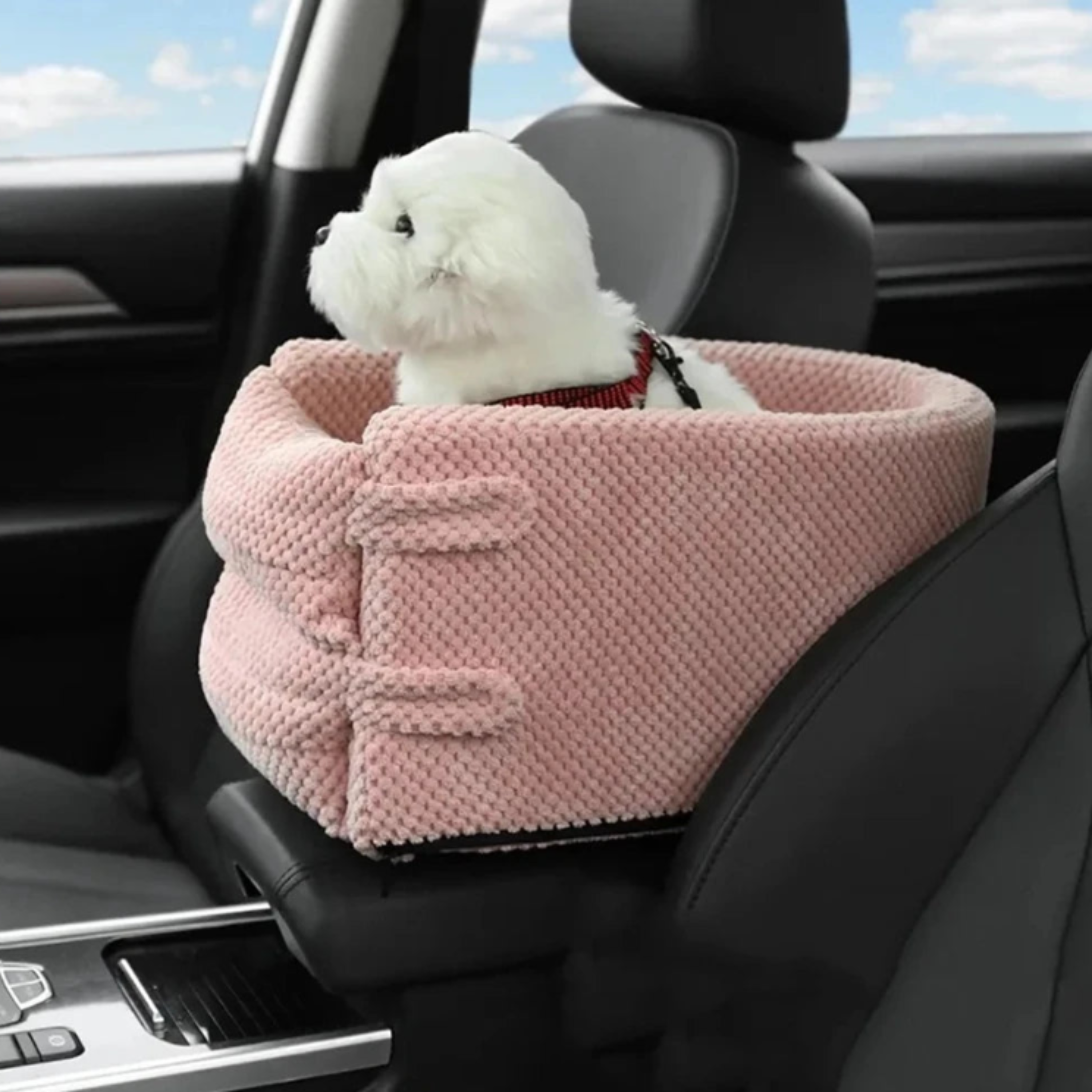 Dog Nonslip Car Seat Carrier Bag | Safe Booster For Small Pets