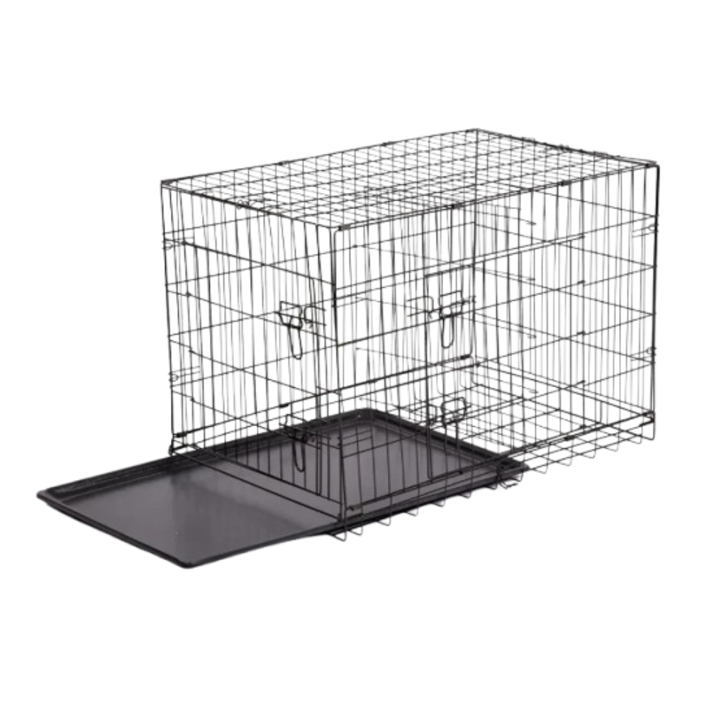 Metalen Hondenbench Verstevigd Staal, Veilig & Comfortabel Voor Thuis & Auto