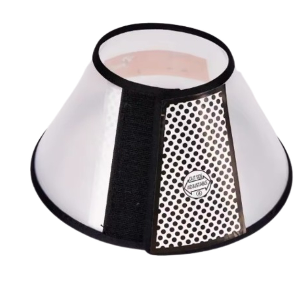 Honden Beschermkraag Lichtgewicht, Gewatteerde Rand & Klittenbandsluiting