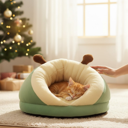 Pantoffelvormig Huisdierbed | Voor Katten en Kleine Honden