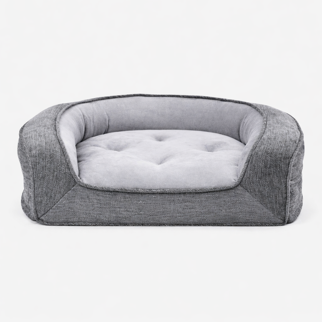Dog Cushion Bed | Grey
