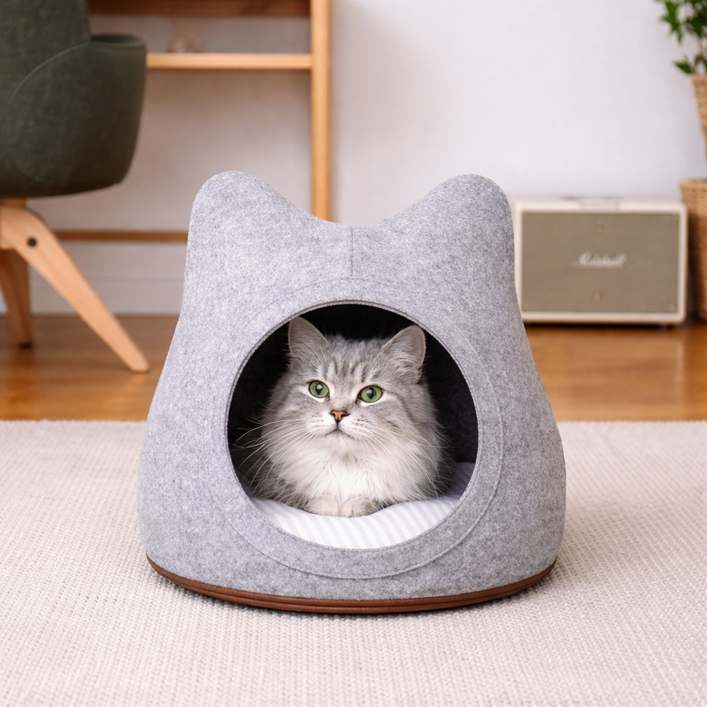 Cat Indoor Bed | Anthracite