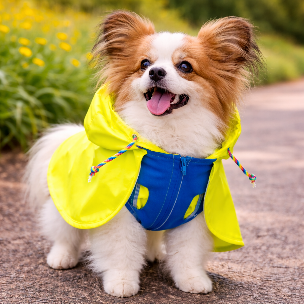 Dog Pull-On Raincoat | Action Style