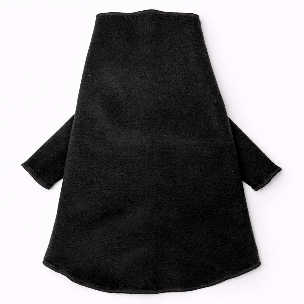 Dog Turtleneck Pullover | Black