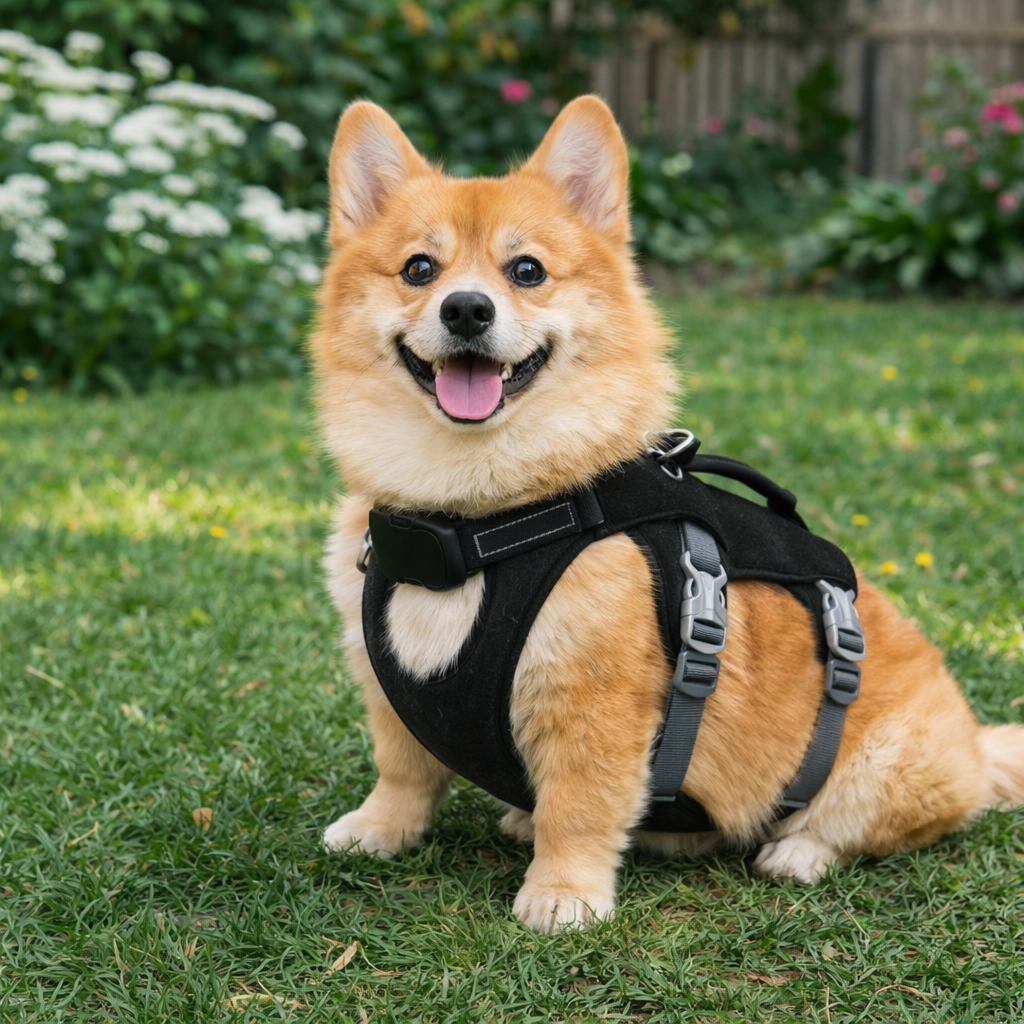 Dog Harness With Three Attachment Points