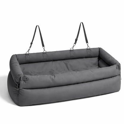 Elevated Dog Car Seat for On-the-Go