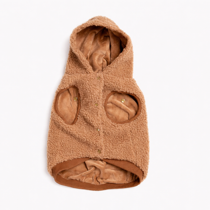 Bruine Hondenjas Voor Koelere Dagen