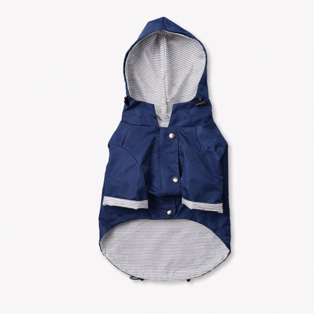 Practical Dog Rain Jacket with Hood