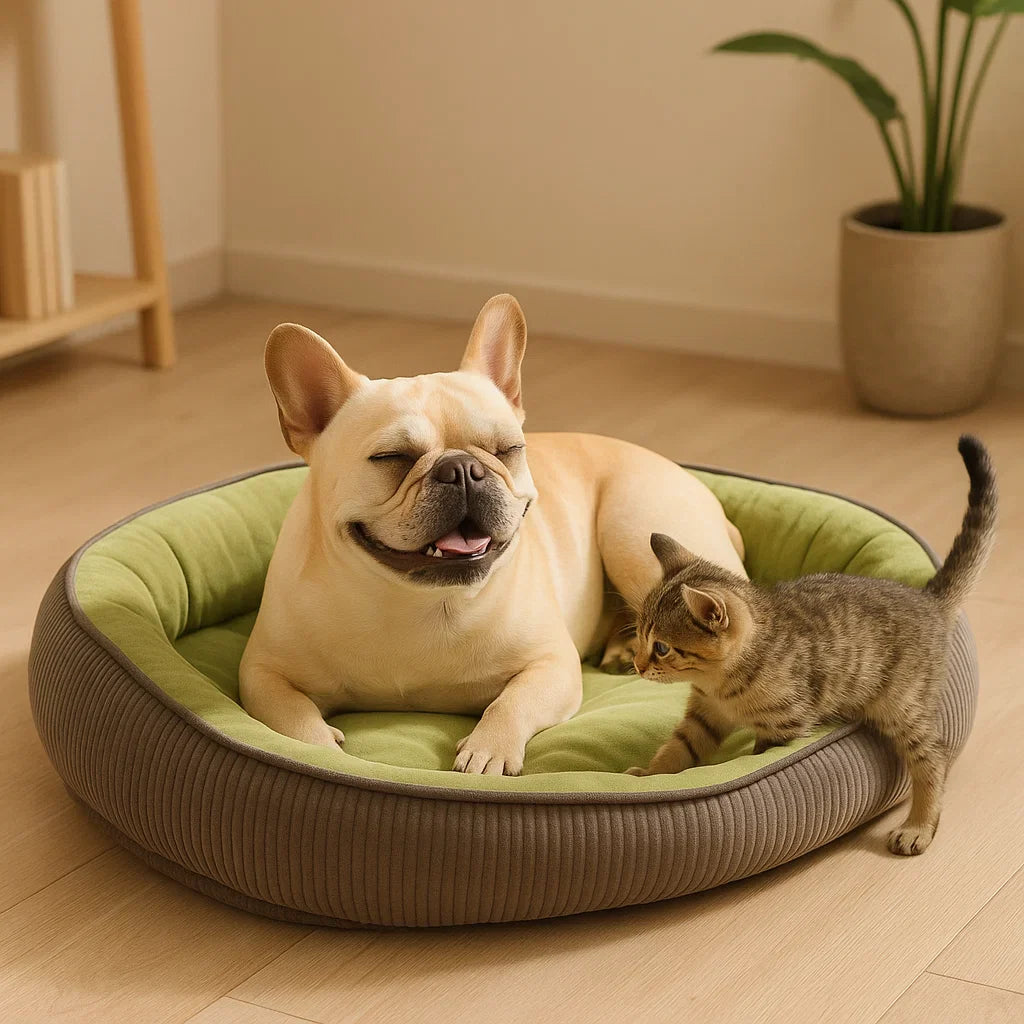 Honden Nest Bed | Warm Wasbaar