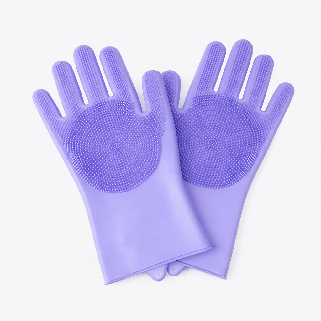 Silicone Brush Glove For Dogs And Cats