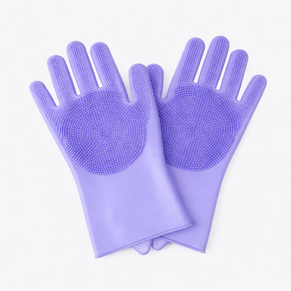 Silicone Brush Glove For Dogs And Cats