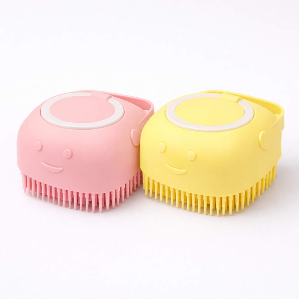 Silicone Bath Brush For Dogs And Cats