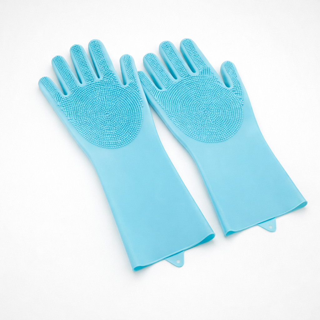 Silicone Brush Glove For Dogs And Cats