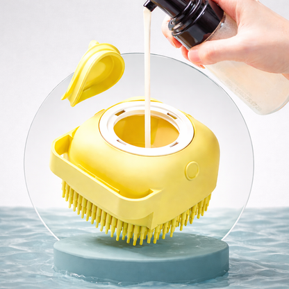 Silicone Bath Brush For Dogs And Cats