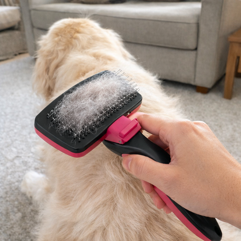 Zelfreinigende Slicker Borstel Voor Honden En Katten