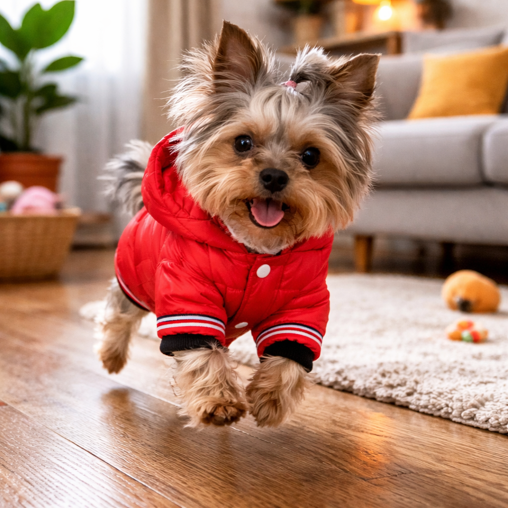 Hondenjas Met Capuchon Voor Kleine Honden