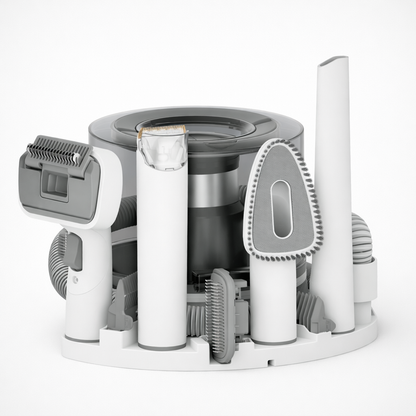 5-Delige Huisdieren Trimmerset Met Vacuüm