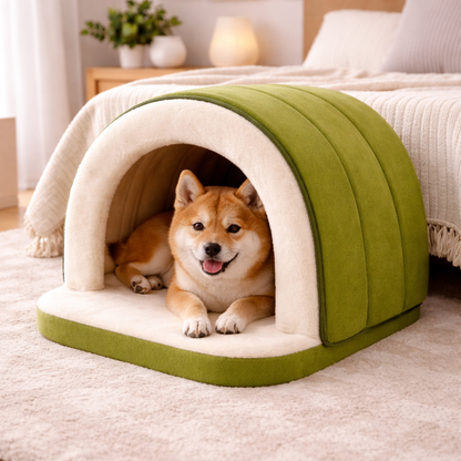 Dog And Cat House | Soft Sleeping Basket