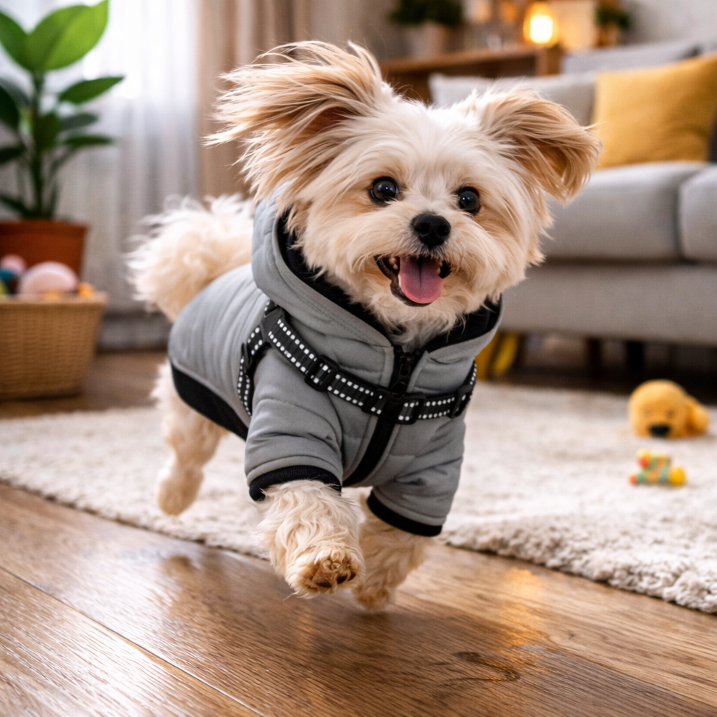 Dog Vest with Integrated Harness