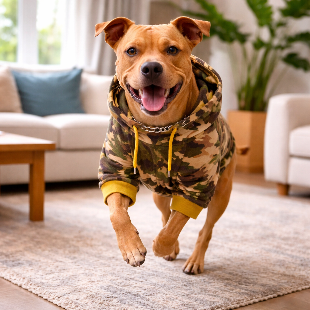 Hondenhoodie Met Dromerige Kleurmix
