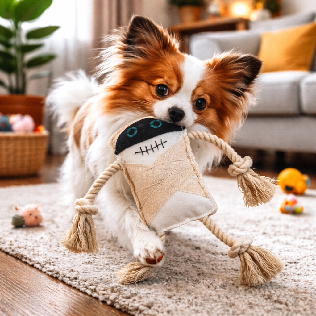 Hondenspeelgoed Met Monsterfiguren