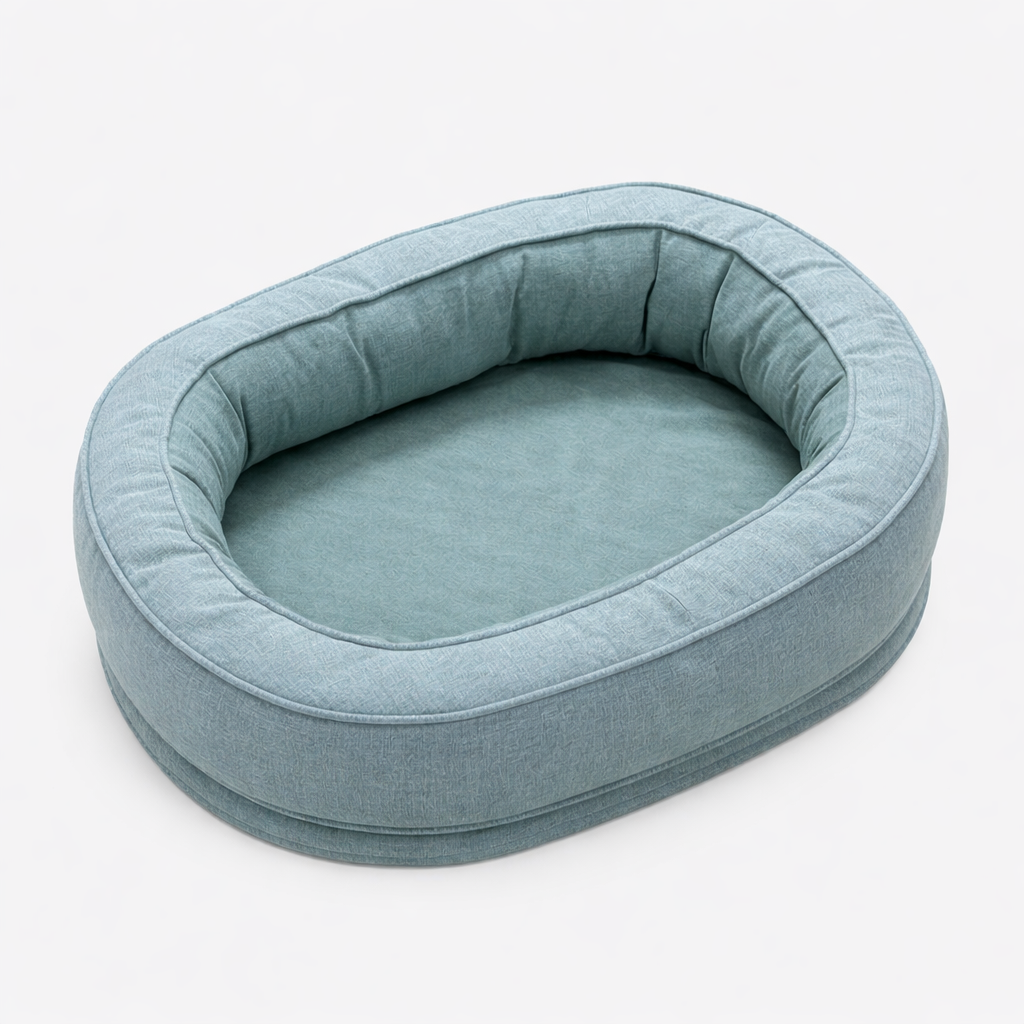 Dog Bed with Raised Edges