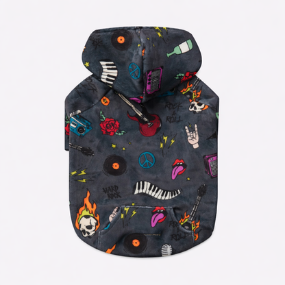 Hondenhoodie Met Retro Design