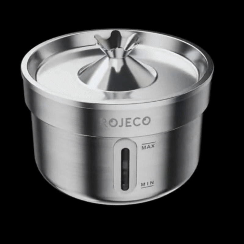 Automatische Katten Drinkfontein Stille Rvs Kattenfontein 2L