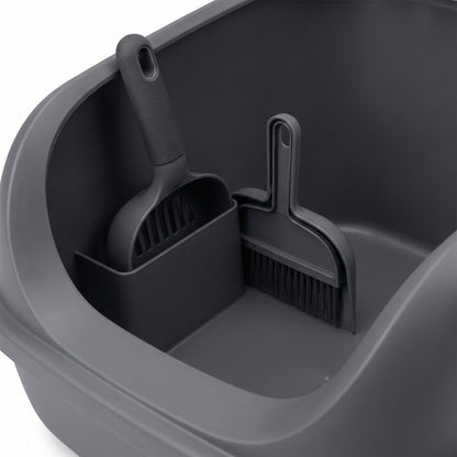 Kattenbak Met Beschermende Opzetrand