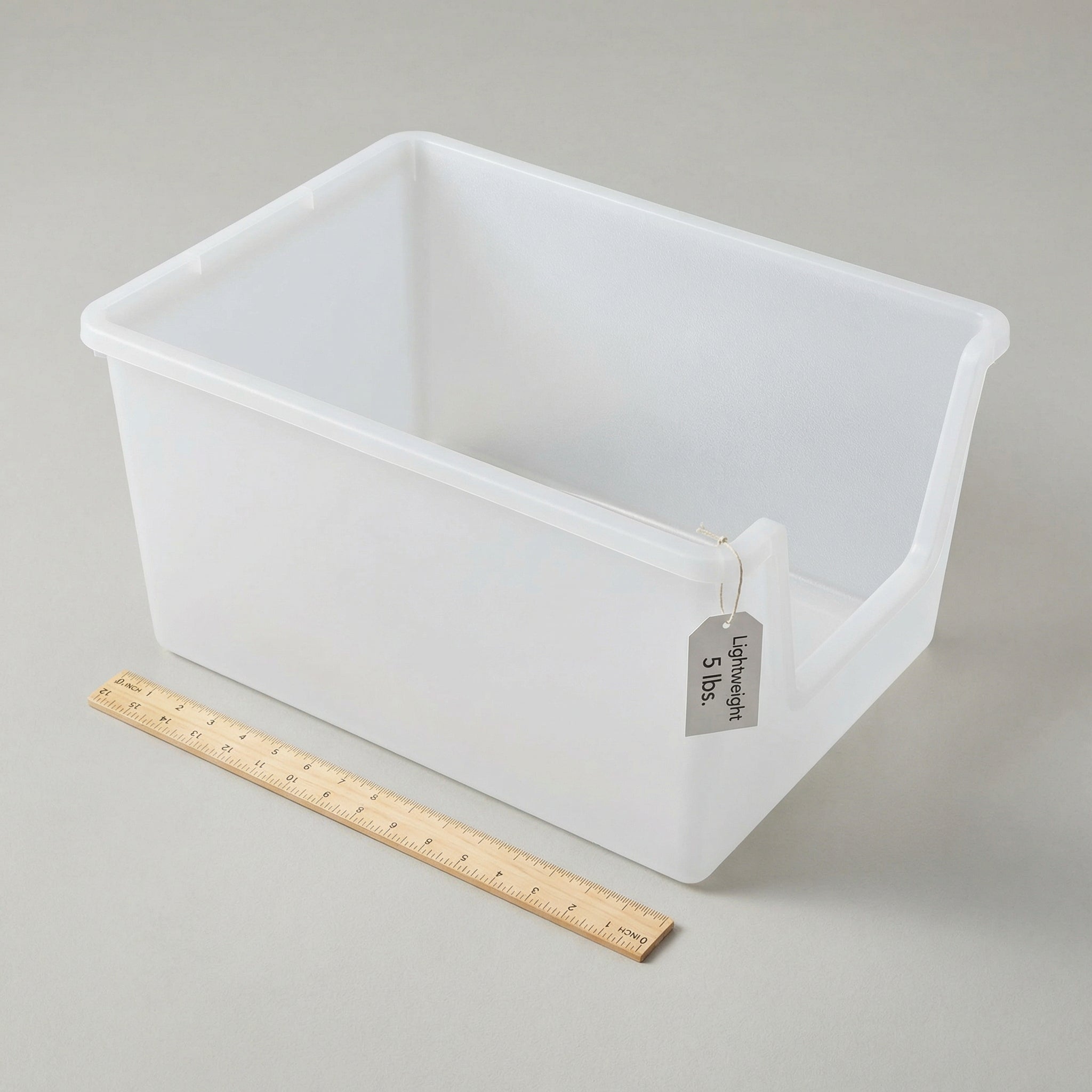 Open Kattenbak Met Hoge Afneembare Randen