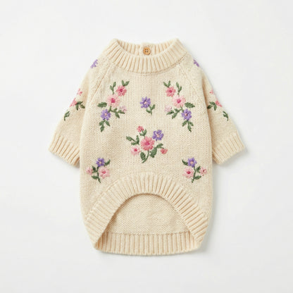 Bloom Hondentrui Met Bloemenpatroon