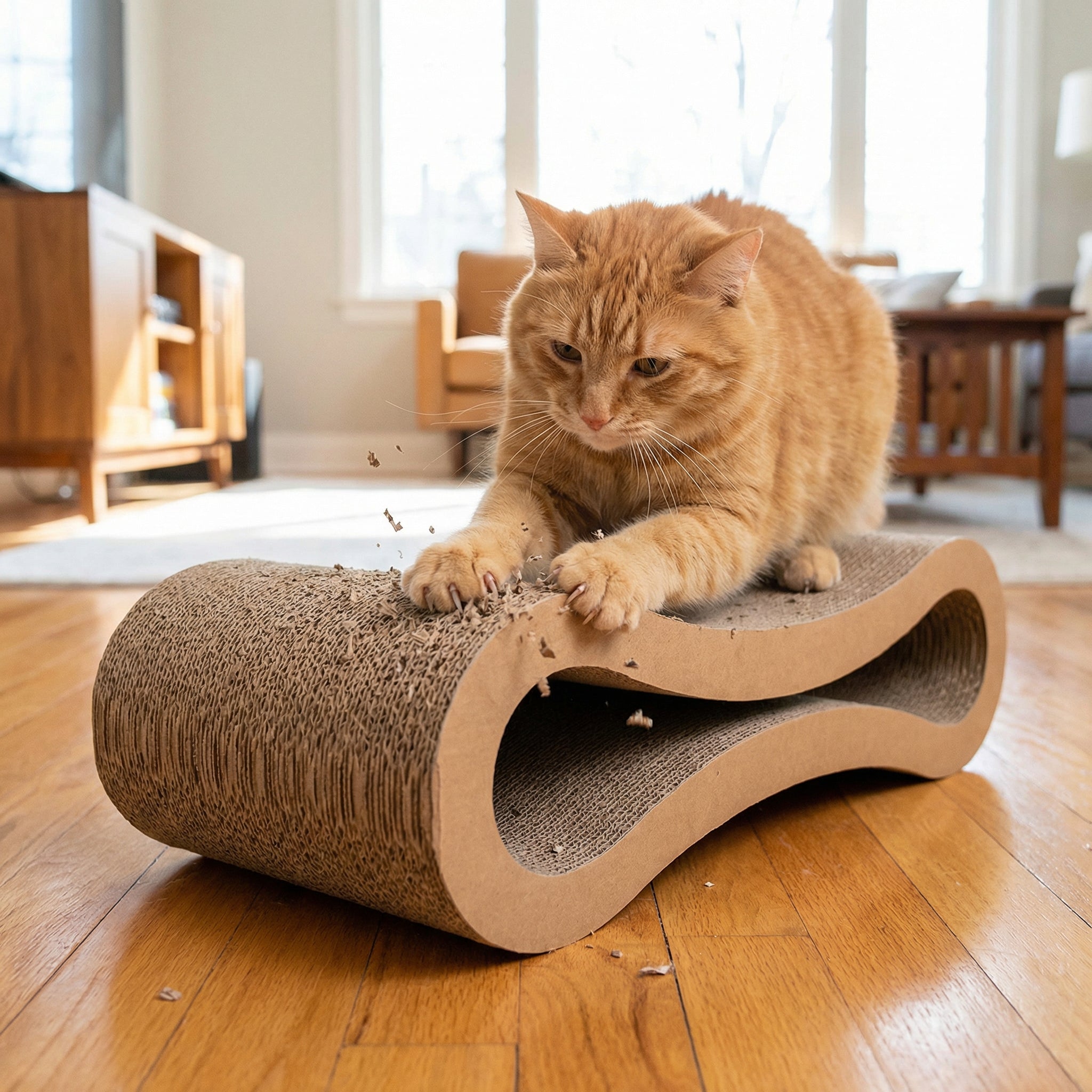 Bloom Moderne Krabmat Set van 3 - Organische Vormen in Gerecycled Karton