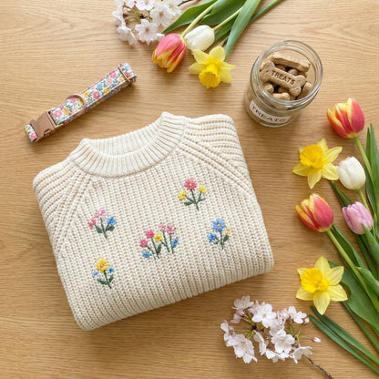 Bloom Hondentrui Met Bloemenpatroon