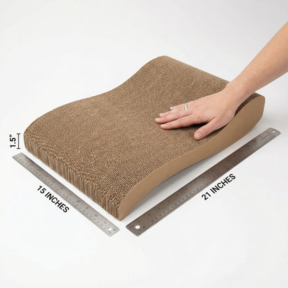 Bloom Moderne Krabmat Set van 3 - Organische Vormen in Gerecycled Karton