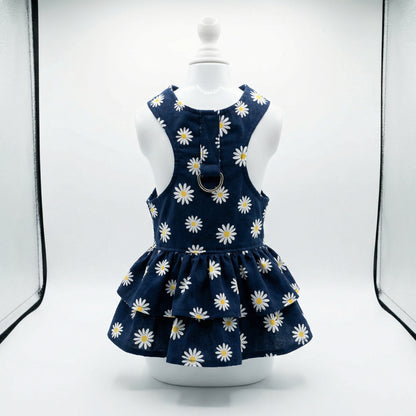 Blue Daisy Tuigjurk Voor Honden