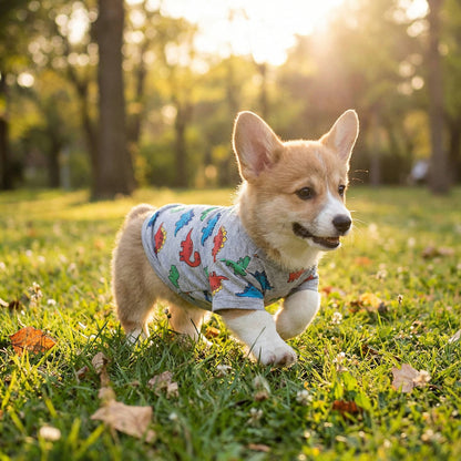 Dinosaurus Hondenshirt