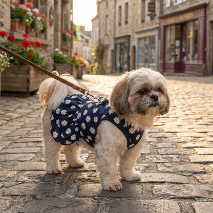 Blue Daisy Tuigjurk Voor Honden