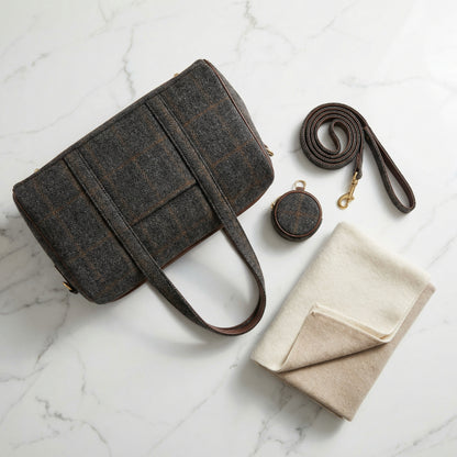 Hondendraagtas Met Veiligheidslijn En Binnenvak