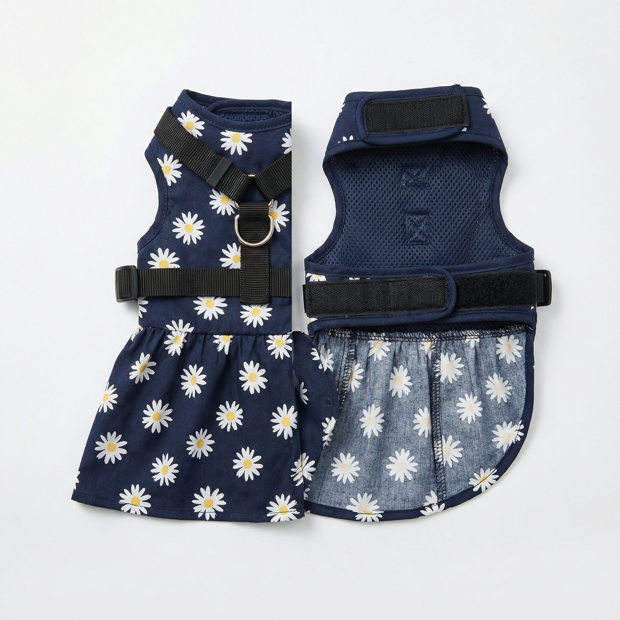 Blue Daisy Tuigjurk Voor Honden