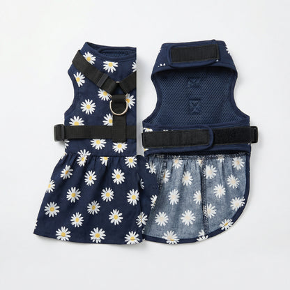 Blue Daisy Tuigjurk Voor Honden