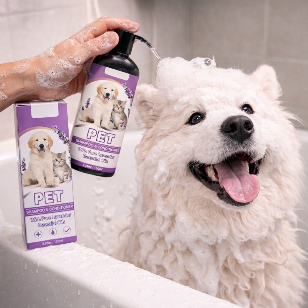 Dog And Cat Shampoo For White Fur
