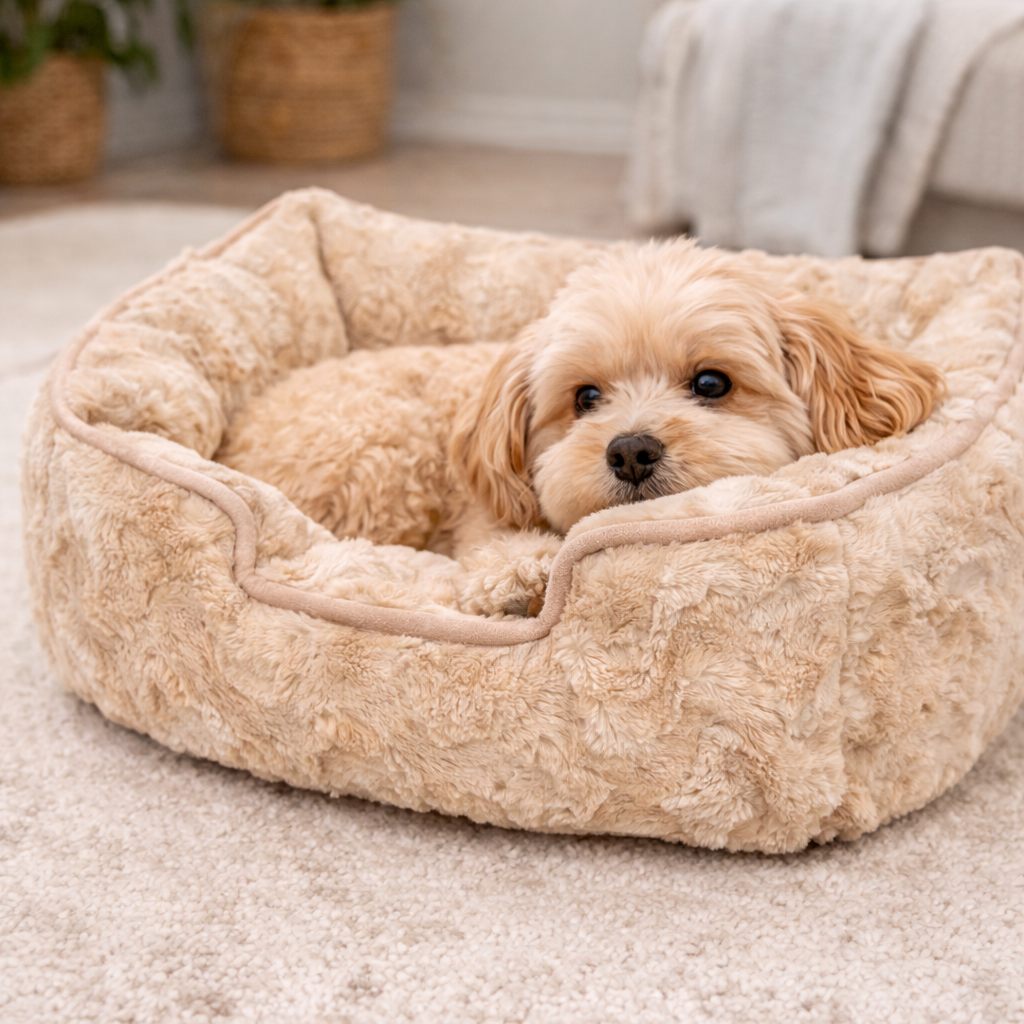 Lounge Bed for Dogs with Raised Edges