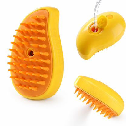 Electric Brush With Spray Function For Dogs And Cats