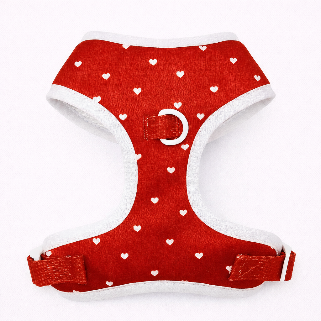 Dog Adjustable Harness | Love Print